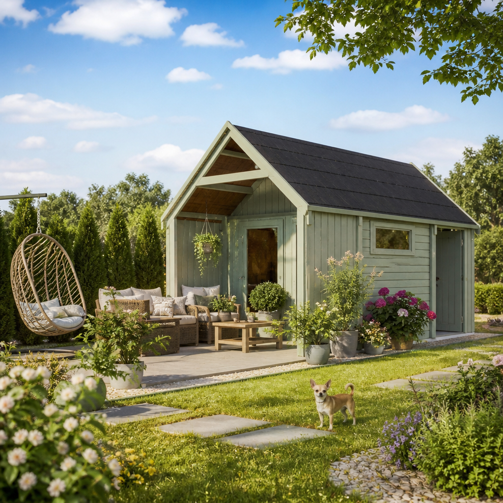 26% reduziert! 6 × 3 m | Gartenlounge Alex 44 | Terrasse | winterfest