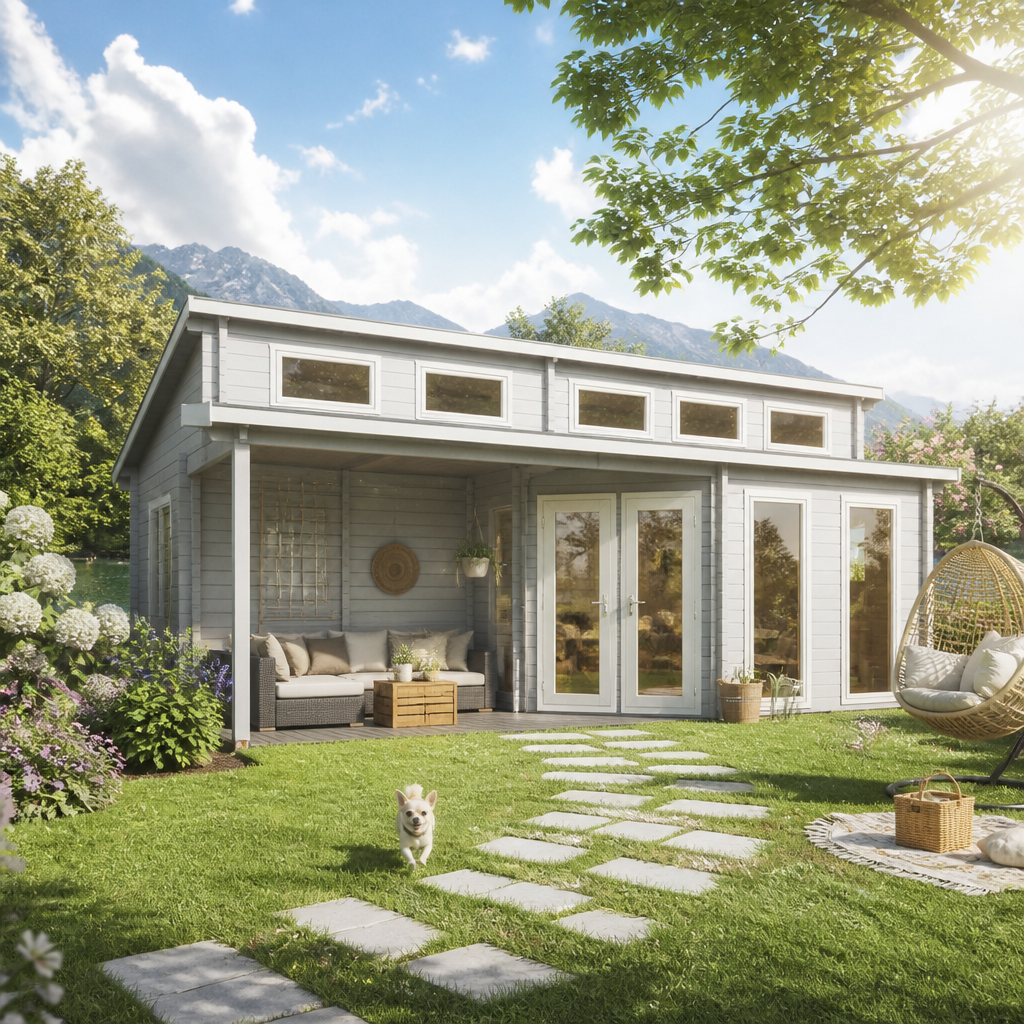 26% reduziert! 7 × 3 m | Gartenlounge Kono 44 C | Terrasse | klassisch | winterfest