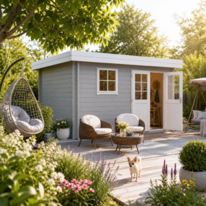 25% reduziert! 4 × 4 m | Gartenlounge Linz 28 E | Flachdach | modern Unkategorisiert online kaufen