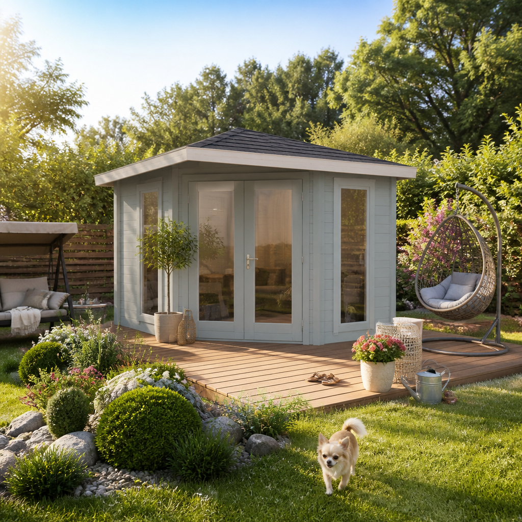 26% reduziert! 4 × 2 m | Gartenlounge Lisa 44 A Modern | winterfest