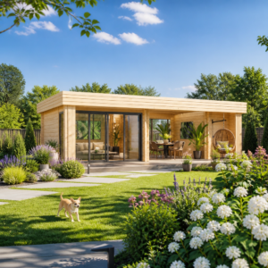 26% reduziert! 10 × 4 m | Gartenlounge Rait 44 ALU | Flachdach | Terrasse | Glas-Schiebetür | winterfest Unkategorisiert online kaufen