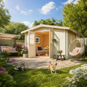 26% reduziert! 3 × 4 m | Satteldach Gartenlounge Eliza 4E Unkategorisiert online kaufen