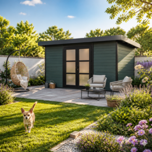 19% reduziert! 4 × 3 m | WPC Gartenlounge FineLine 12,0 m² Grau | modern Unkategorisiert online kaufen