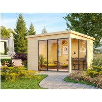 26% Discount! Fjordholz Gartenhaus Modell Mia 28 B 4x3m