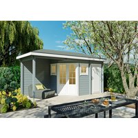 26% Discount! Fjordholz 5-Eck Gartenhaus Modell Evelyn 1E 4x3m