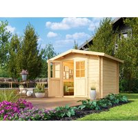 26% Discount! Fjordholz Satteldach Gartenhaus Modell Eliza 2D