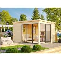 26% Discount! Fjordholz Gartenhaus Modell Mia 28 D 4x3m