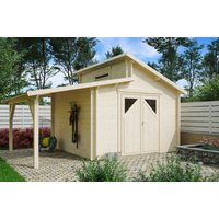 26% Discount! Fjordholz Gartenhaus Modell Varianta 44 D +SD
