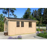 26% Discount! Fjordholz Gartenhaus Modell Narvic 70 E