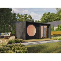 26% Discount! Fjordholz Gartenhaus Modell Office Box Größe XL sc