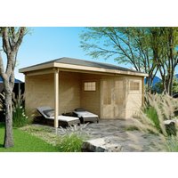 26% Discount! Fjordholz 5-Eck Gartenhaus Modell Evelyn 2C 5x3m