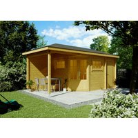 26% Discount! Fjordholz 5-Eck Gartenhaus Modell Evelyn 2E 5x3m