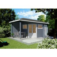 26% Discount! Fjordholz 5-Eck Gartenhaus Modell Evelyn 2E 5x3m