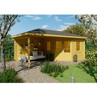 26% Discount! Fjordholz 5-Eck Gartenhaus Modell Evelyn 3C 5x3m
