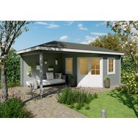 26% Discount! Fjordholz 5-Eck Gartenhaus Modell Evelyn 3C 5x3m