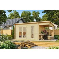 26% Discount! Fjordholz Pultdach Gartenhaus Modell Mali 28 A
