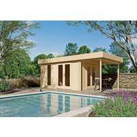 26% Discount! Fjordholz Flachdach Gartenhaus Modell Jesse 28