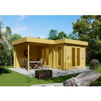 26% Discount! Fjordholz Flachdach Gartenhaus Modell Wendy 28 5x4m