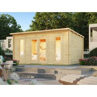 26% Discount! Fjordholz Pultdach Gartenhaus Modell Mali 28 C 4x3m