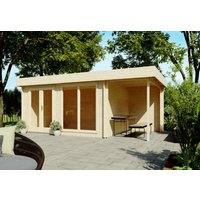 26% Discount! Fjordholz Flachdach Gartenhaus Modell Luke 28