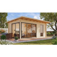 26% Discount! Fjordholz Gartenhaus Modell Starla 44 F