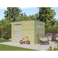 26% Discount! Gartenhaus Modell QBS-Line 6,30 m²