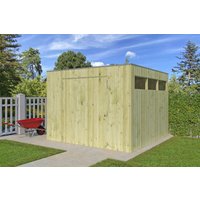 26% Discount! Gartenhaus Modell QBV-Line 8,88 m²