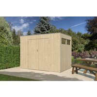 26% Discount! Gartenhaus Modell QBV3-Line 5,90 m²