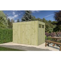 26% Discount! Gartenhaus Modell QBV3-Line 5,90 m²