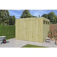 26% Discount! Gartenhaus Modell QBV3-Line 8,88 m²