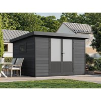26% Discount! WPC Gartenhaus Modell Style DeLuxe 8,4 m²