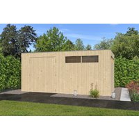 26% Discount! Gartenhaus Modell QBV3-Line 14,90 m²