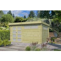 26% Discount! Flachdach Gartenhaus Modell Nelo 44 C