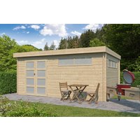 26% Discount! Flachdach Gartenhaus Modell Nelo 44 E