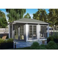 26% Discount! Fjordholz Gartenhaus Modell Glasgow 44 C