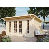 26% Discount! Fjordholz Gartenhaus Modell Jacob 44 B 4x3m