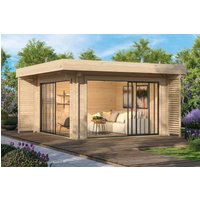26% Discount! Fjordholz Gartenhaus Modell Bobby 44 Alu