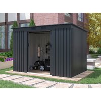 26% Discount! Metall Gerätehaus Modell Pento 4,72 m² 3x2m