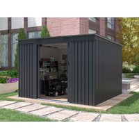 26% Discount! Metall Gerätehaus Modell Pento 6,29 m² 3x2m