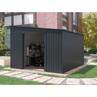 26% Discount! Metall Gerätehaus Modell Avant 8,96 m² 3x3m