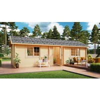 26% Discount! Fjordholz Ferien- und Freizeithaus  Modell Niska 6x4m