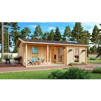 26% Discount! Fjordholz Ferien- und Freizeithaus  Modell Lilja 7x4m