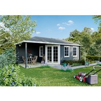 26% Discount! Fjordholz Gartenhaus Modell Kiano 44 C 6x4m