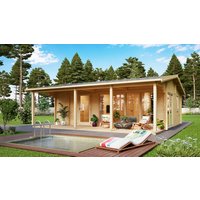26% Discount! Fjordholz Ferien- und Freizeithaus Modell Mikka 10x8m