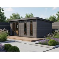 26% Discount! WPC Gartenhaus Modell Panorama 16,64 m² 5x3m