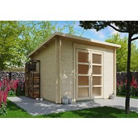 26% Discount! Fjordholz Gartenhaus Modell Max 44 F 3x3m