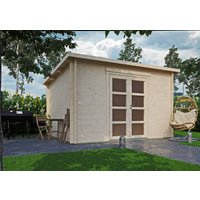 26% Discount! Fjordholz Gartenhaus Modell Max 44 G 3x3m