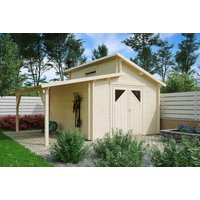 26% Discount! Fjordholz Gartenhaus Modell Varianta 44 E +SD 5x4m