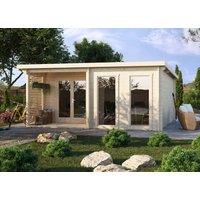 26% Discount! Fjordholz Gartenhaus Modell Alba 44 6x3m