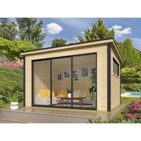 26% Discount! Fjordholz Gartenhaus Modell Poel-1